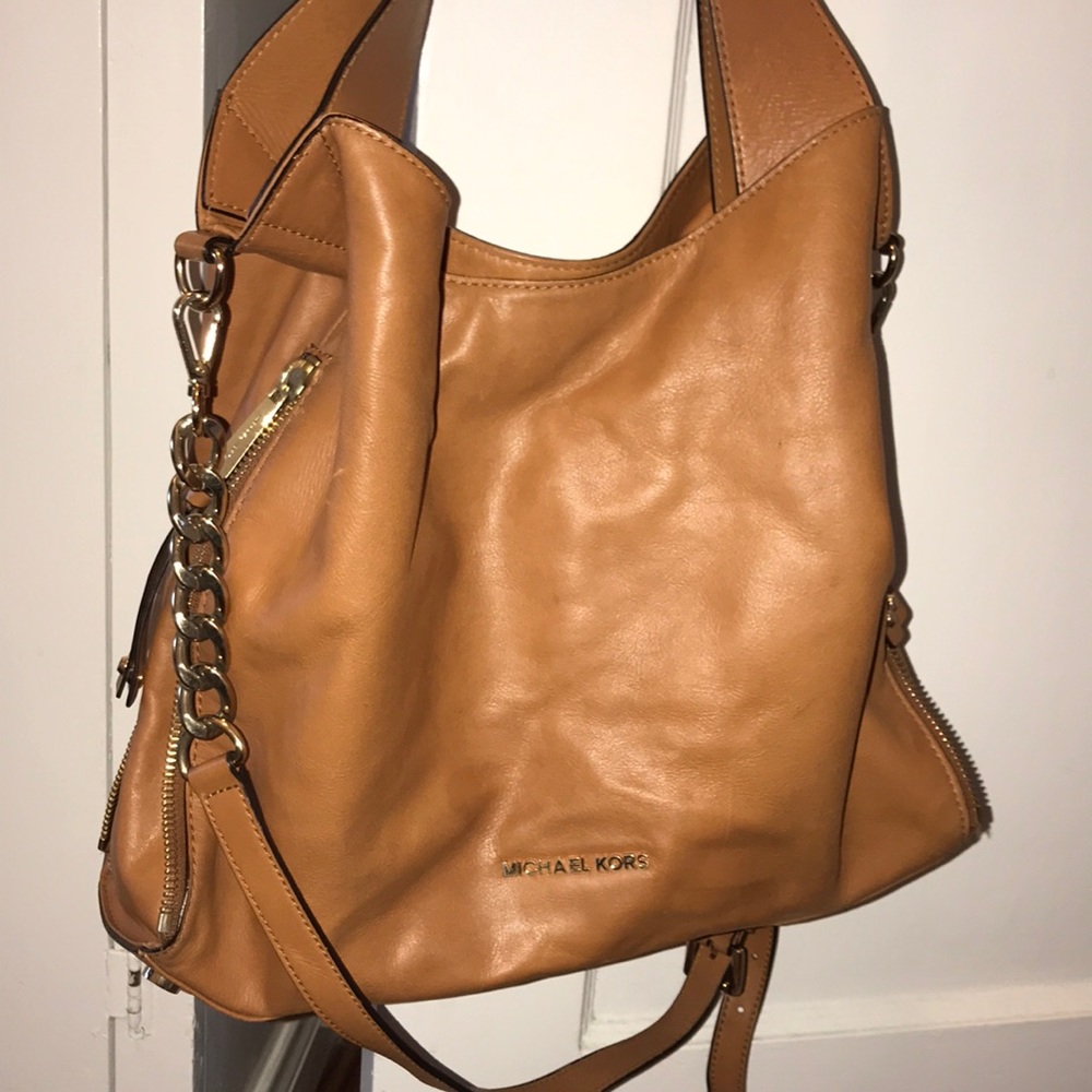 Michael Kors Camel Color Handbag